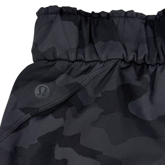 LULULEMON Keep Moving Pant 7/8 High-Rise Sz 2 Incognito Camo Multi Grey - Picture 9 of 10